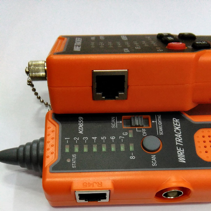 KD659抗干扰无噪音带载网络寻线仪寻线器带红光笔红光源