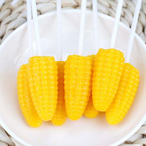 11g Corn Candy Soft Candy Drum Bar Candy Kindergarten Children's Leisure Snacks Jelly Candy Wholesale