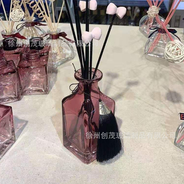 Wholesale color bayonet tall tall glass aromatherapy bottle fruit…