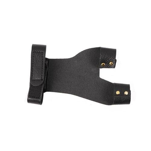 Manufacturer supplies recurve traditional bow and arrow supplies at low price, archery shooting protective gear, archery hall scenic area PU hand guard black