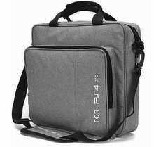 ps4 slim收纳包保护大包 pro大容量单肩手提包 游戏机手柄双肩包