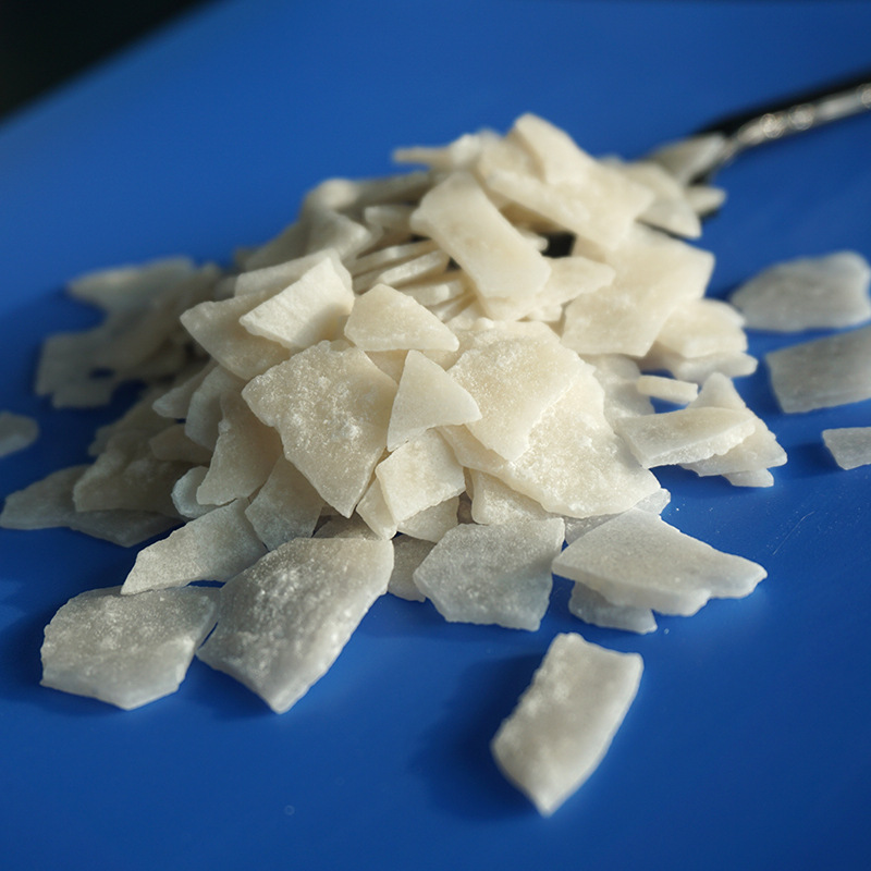 厂家直供工业氯化镁 卤片状氯化镁46%含量无水片状氯化镁支持定制