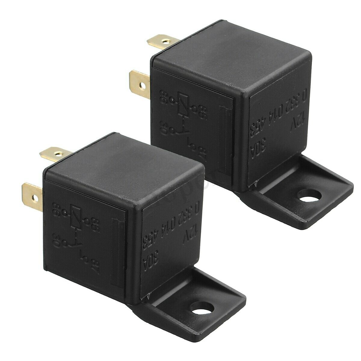 5pcs 4 Pin 12v 30A Auto Relays For Aux Lights Horns etc Car Boat Van