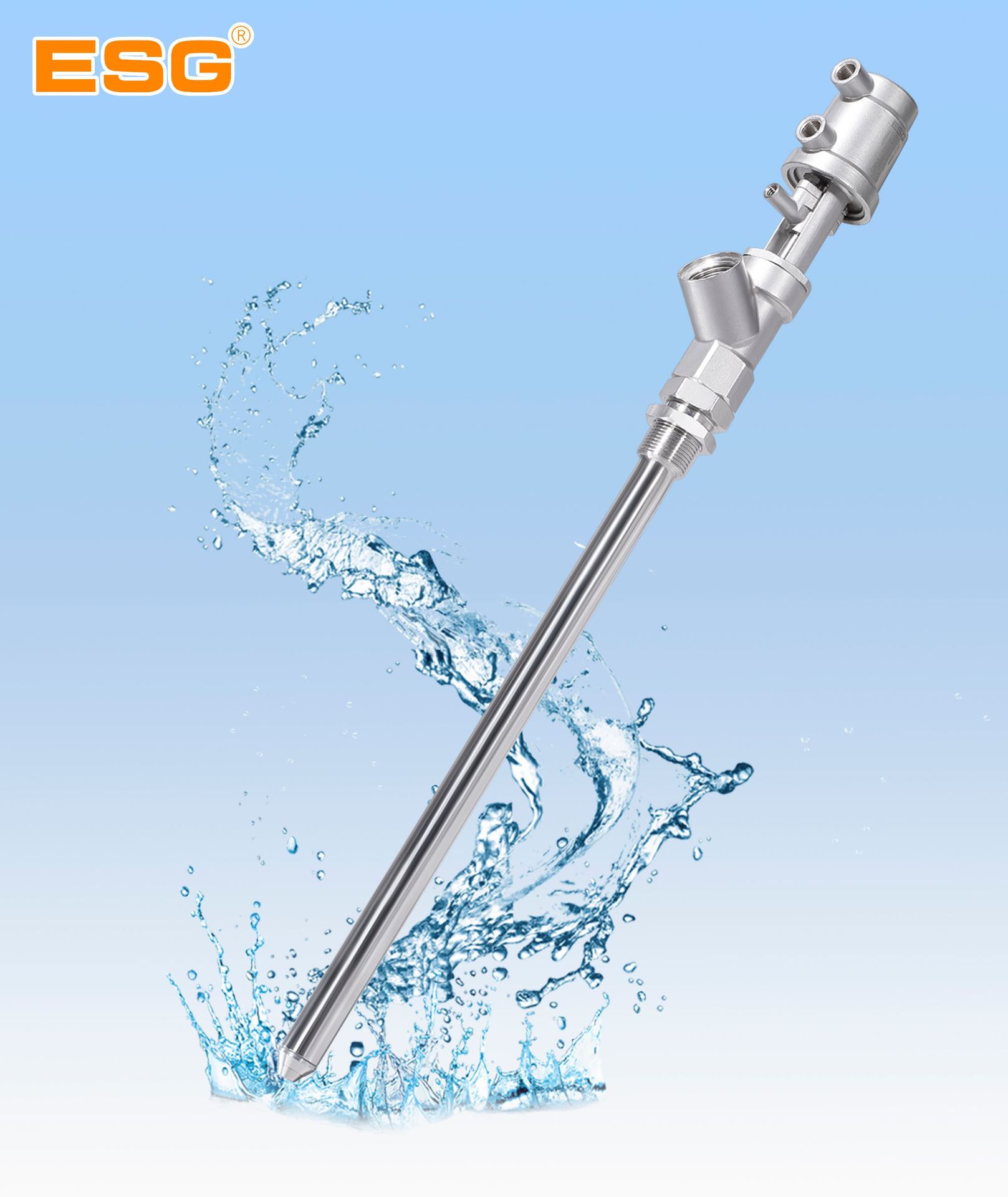 ESG不锈钢灌装阀加长外密封带回吸液体气动灌装阀青岛精锐厂家