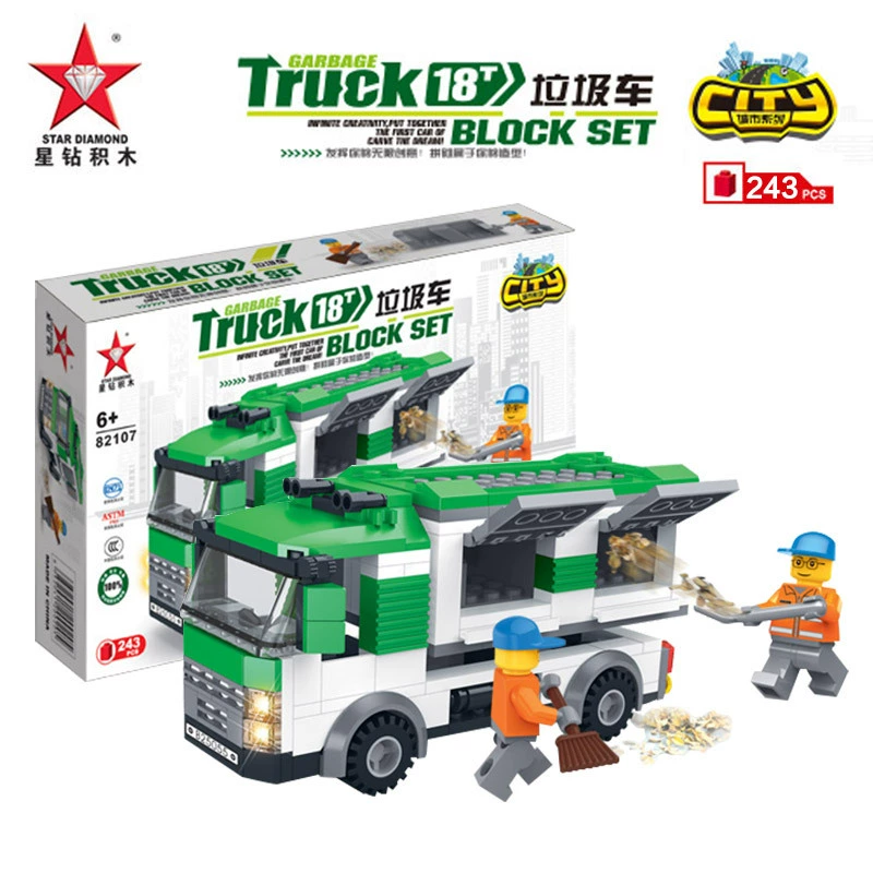 Lego Builder Ambulance Toy Car - Engaging Brain Teaser for Kids, Small Parts, Brand: