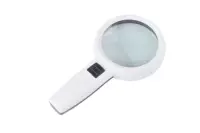 Новый 95mm10x оптический объектив СВЕТОДИОДНЫЙ свет увеличительное стекло признательность ювелирные изделия антикварное увеличительное стекло DT7665
