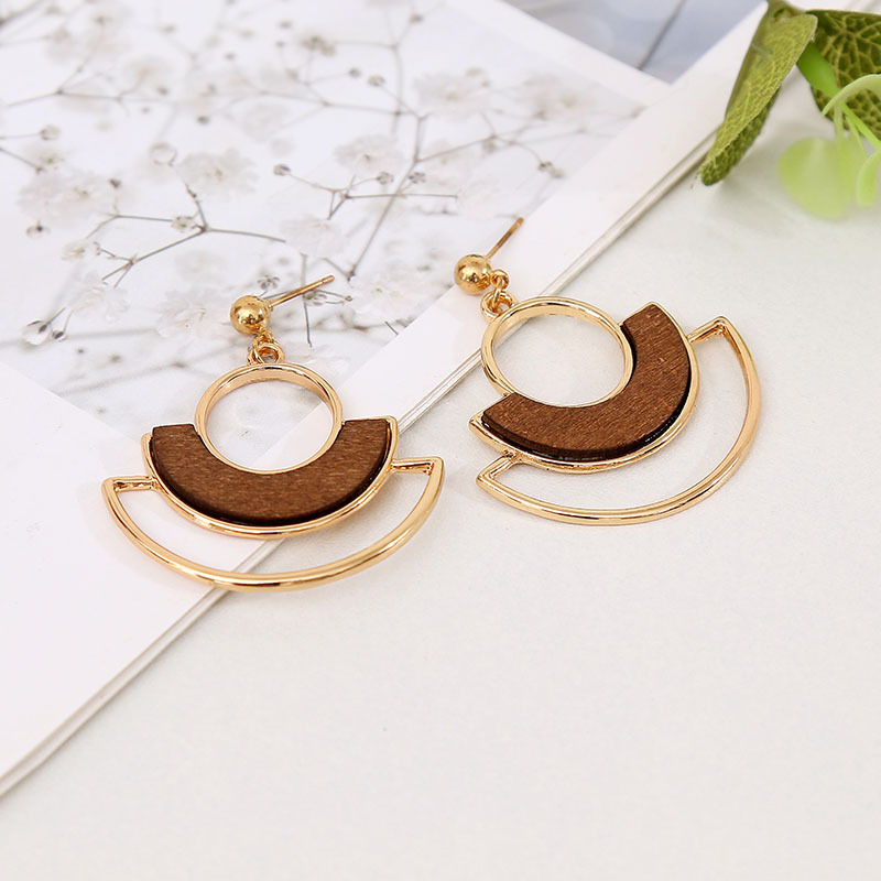 New Alloy Creative Earrings For Women Geometric Jewelry display picture 5