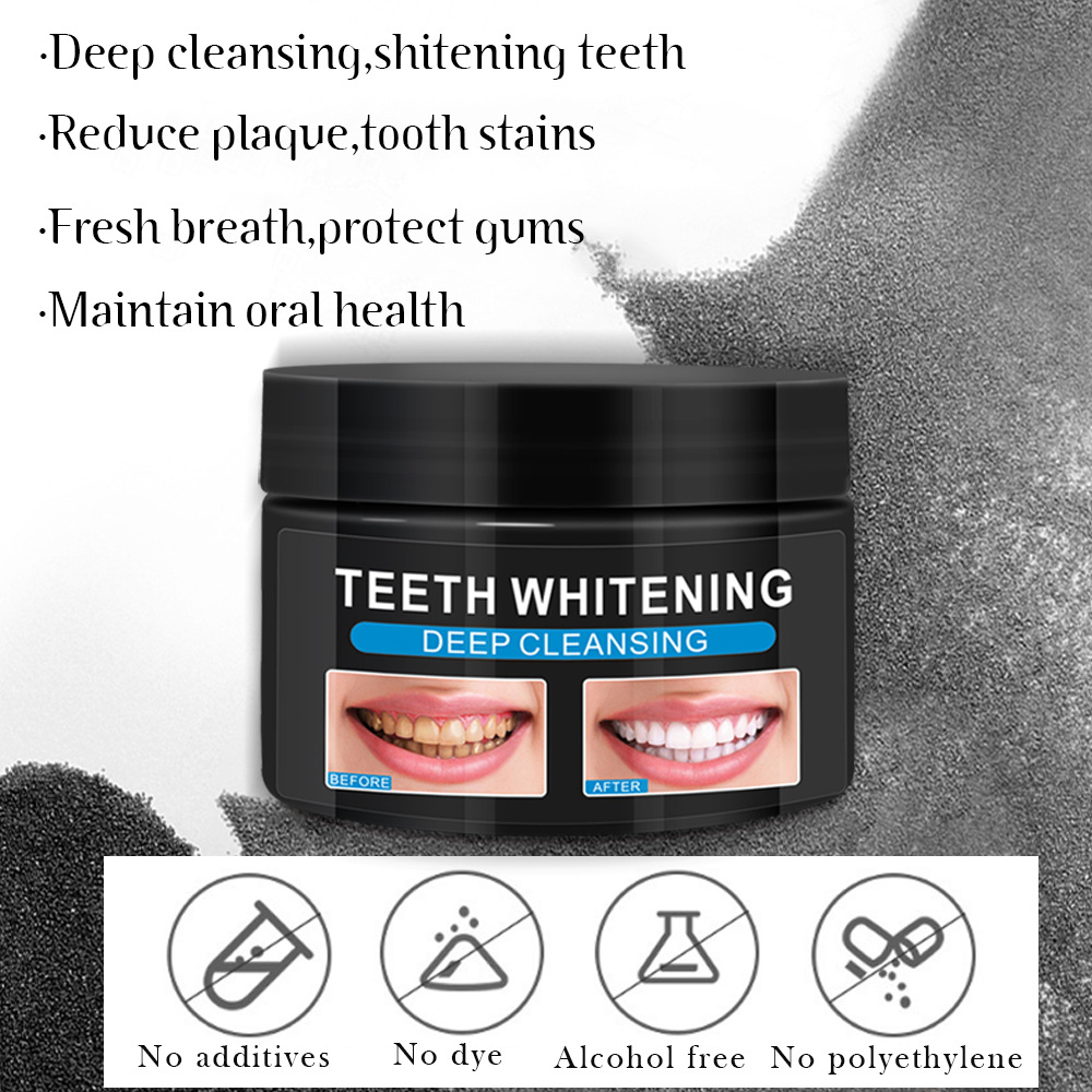Bamboo Peimei Black Charcoal Tooth for Yellowing, Whitening, Cleaning Dental Plaque, and Removing Bad Breath T_voghion.com