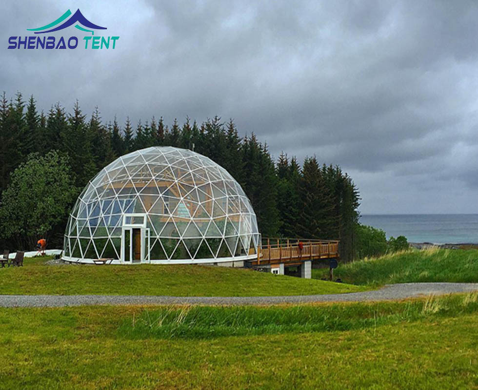 出售香港8米透明半圆型帐篷 户外活动广告球形篷房厂家定制