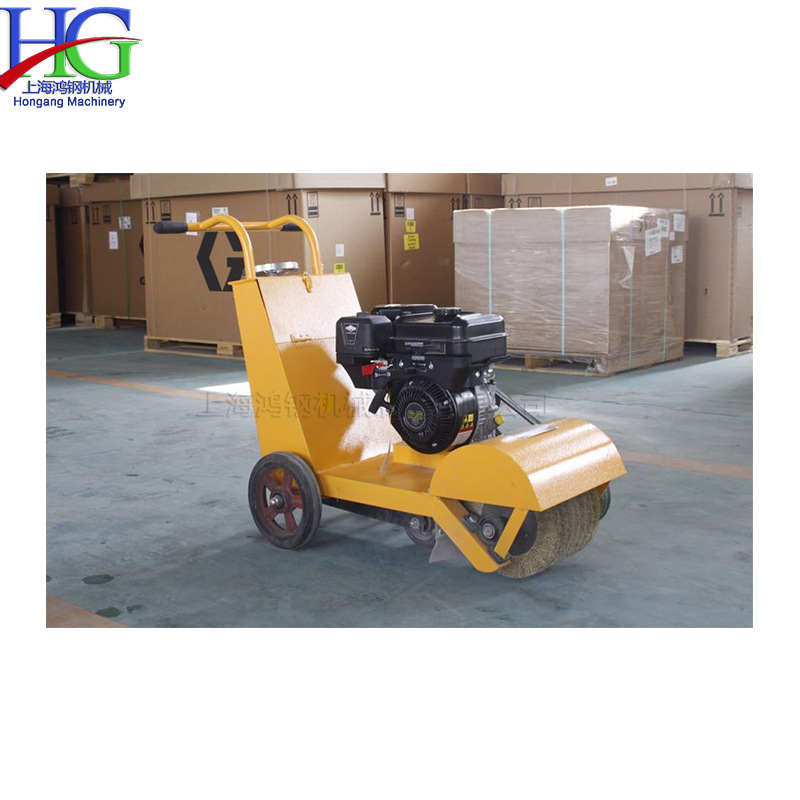 汽油手推式高压清洗机 路面水泥浮浆清除机 地面道路标线清除设备