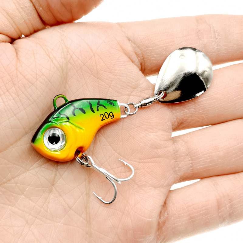 Metal Blade Baits Spinner Blade Lures Fresh Water Bass Swimbait Tackle Gear