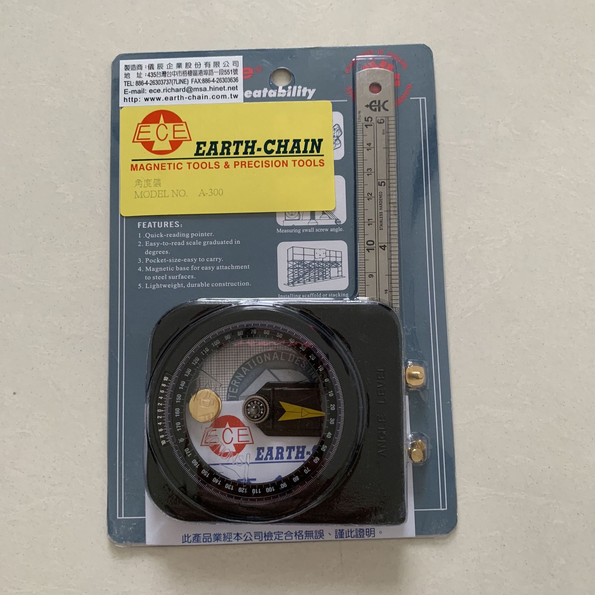 仪辰 角度仪   磁性角度仪  A-300