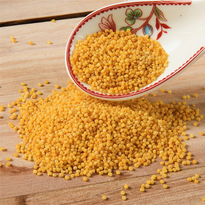 direct deal Shanxi millet Yellow millet 500g ×3+Black Millet 500g ×2 Vacuum rice brick