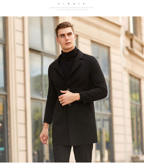 Manteau homme en Laine - Ref 3419538 Image 22