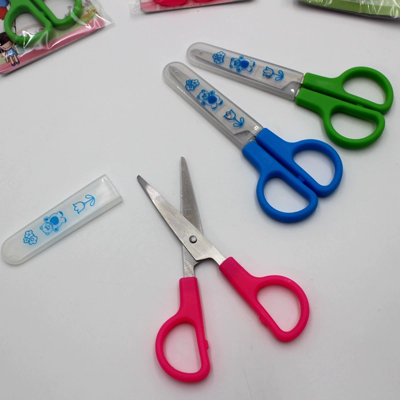 Children's scissors, plastic stationery
