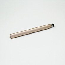 供電容筆2合1導電布硅膠吸盤雙觸控全金屬圓盤繪畫手寫筆