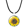 Accessory, metal pendant, fashionable necklace, jewelry, suitable for import, with gem, European style