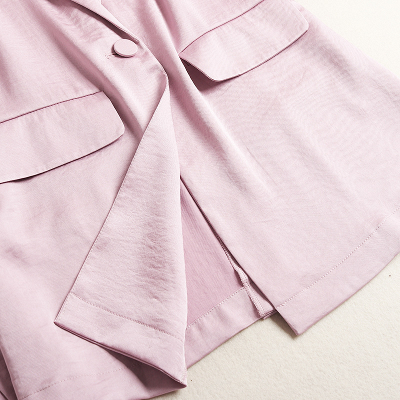 Costume femme SPLIT en Satin - Ref 3335047 Image 4