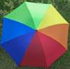 Factory spot wholesale 8 bone three -fractured umbrella umbrella, rainbow umbrella insurance logo advertising umbrella