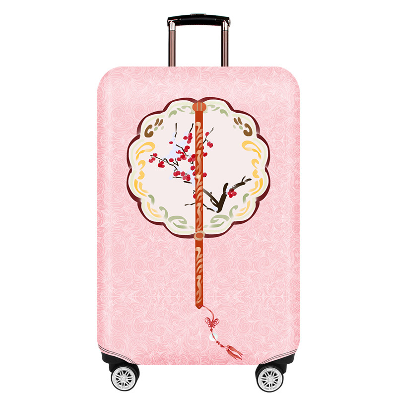 Engrosamiento resistente al desgaste elástico caso de equipaje cubierta protectora Carro de Viaje Funda de cuero chaqueta 20/24/26/28 pulgadas