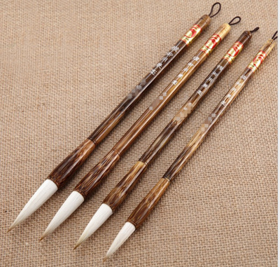 正宗湖笔楷书毛笔行书御用兼毫狼毫羊毫毛笔特大中小号厂家直销|ru