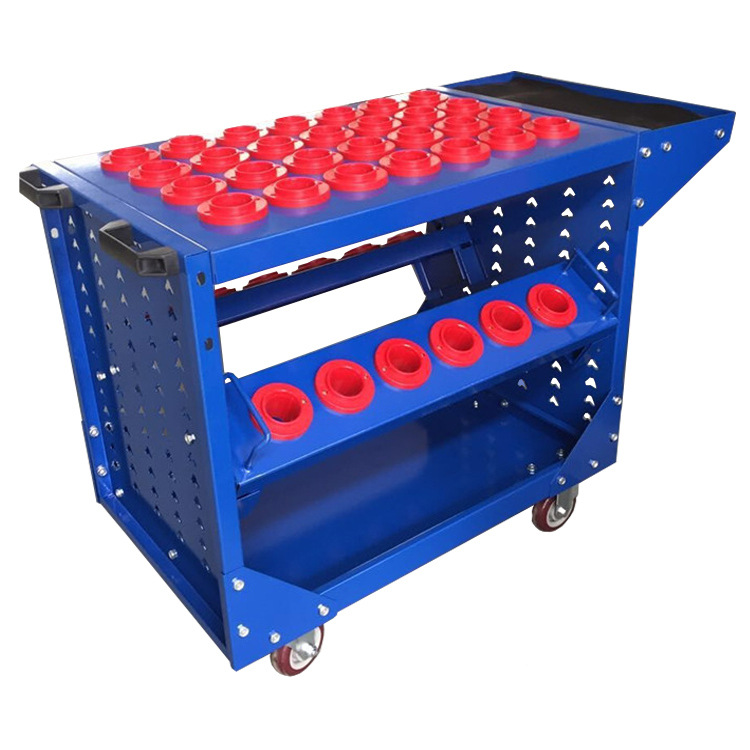 BT40BT50BT30刀具車 移動刀具櫃 數控CNC刀具架 重型帶輪刀具箱