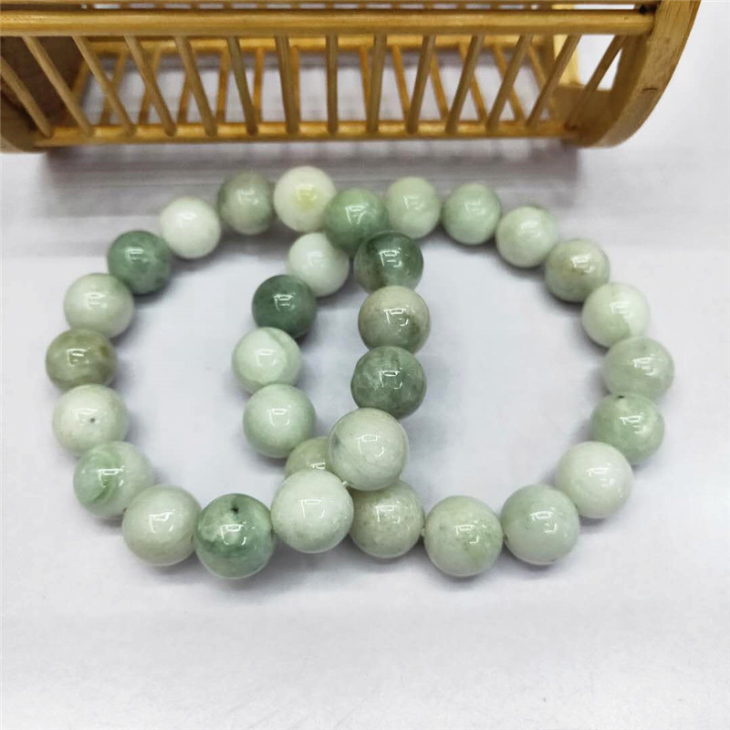 Wholesale of new trendy jewelry natural Tianqing jade bracelets, DIY beaded Maotian jade bracelets, factory direct sales detail image 2