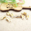 DIY hand -made accessories Bronze rope clamping fastening leather rope clip