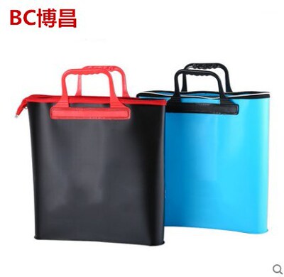 eva鱼护包手提袋加厚多功能渔具包折叠钓鱼包防水鱼护袋渔具钓鱼|ms