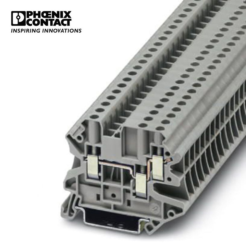 菲尼克斯 端子接线端子螺钉式凤凰端子 UT 4-TWIN-3044364