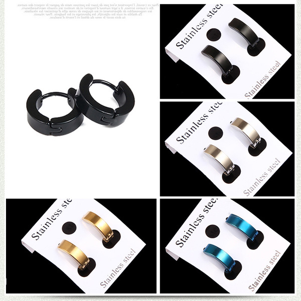 fashionable earrings stainless steel