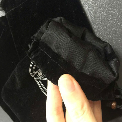 Six-pointed star tarot bag, tarot card bag, velvet drawstring bag, 19X10 cm, popular cross-border tarot accessories