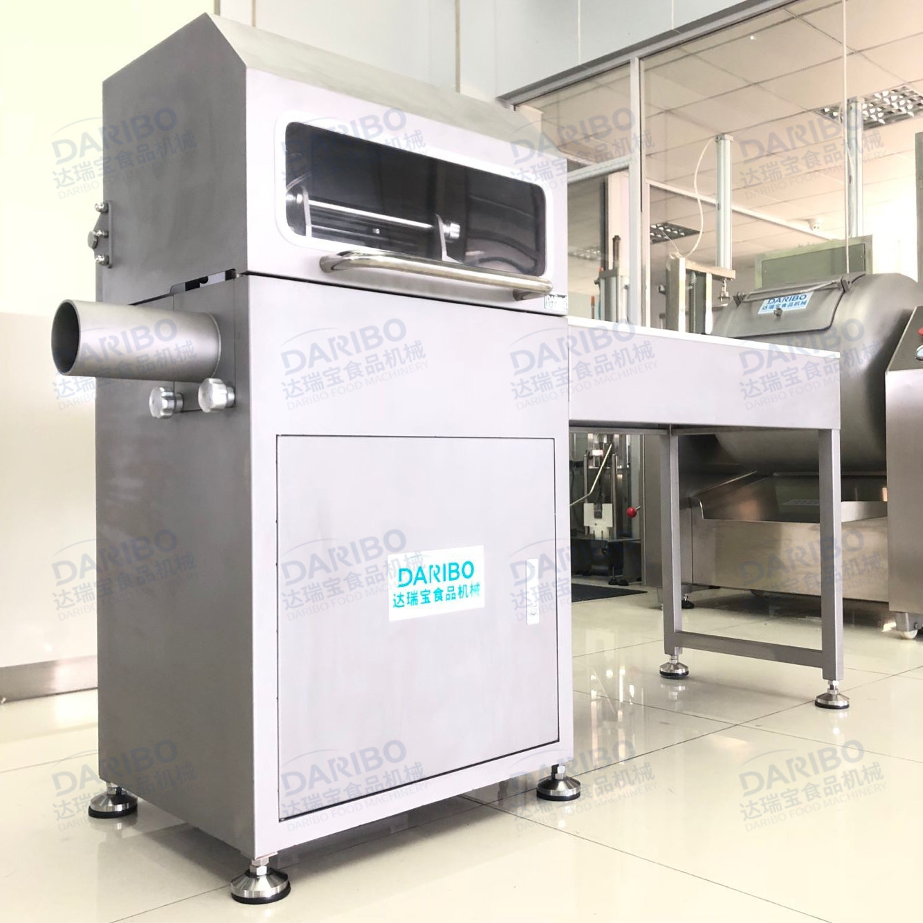 l重组牛排肥牛填充机制大肉肠 商用立式拼接肉组合肉成型机