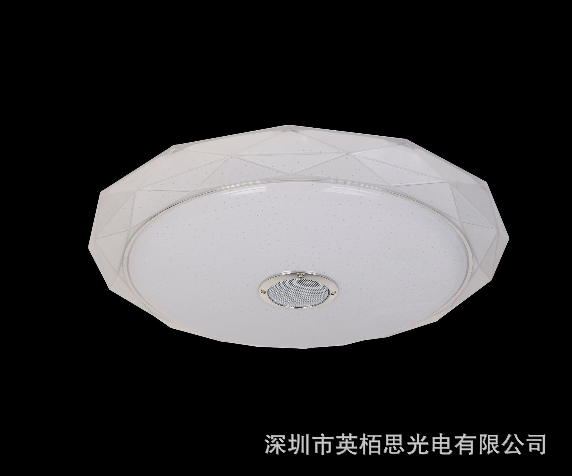 跨境亞馬遜33CM藍(lán)牙音樂LED吸頂燈36W智能兒童客廳臥室燈飾燈具