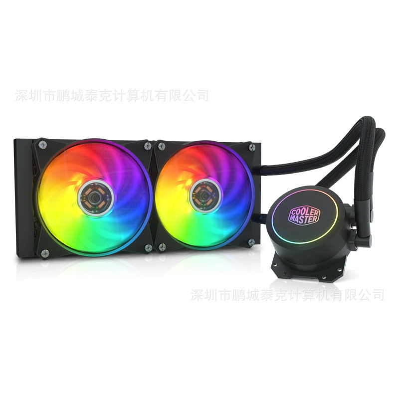 Система жидкостного охлаждения CPU Cool Cool B240 ARGB (ARGB-подсветка/светодиодные бусины/двойной водяной насос/низко-сопротивл. радиатор)