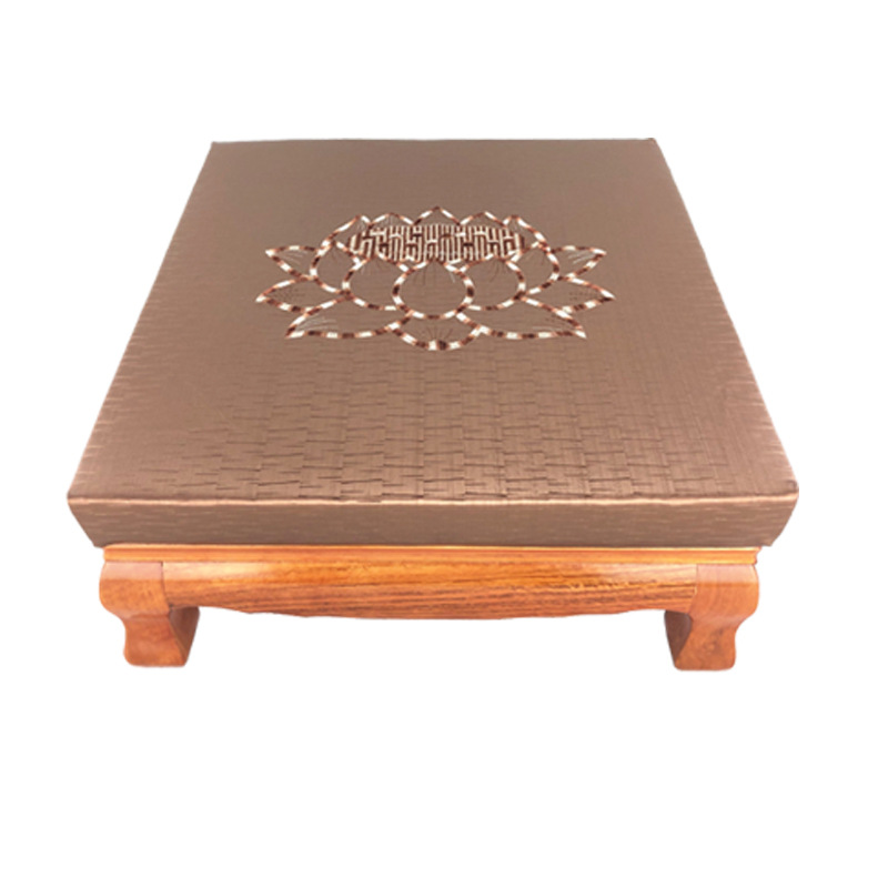 Buddha Supplies Square new pattern Carved 48*48 60*60 Worship mat family Shrines Worship mat