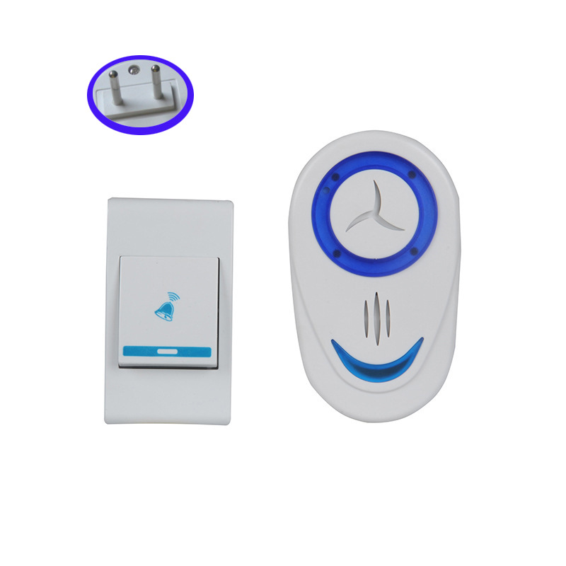 8112一拖一无线门铃 家用交流门铃远距离老人呼叫器门铃厂家批发