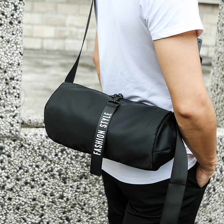 2019 new pattern men and women The single shoulder bag fashion leisure time outdoors Inclined shoulder bag Manufactor Direct selling Youth Satchel