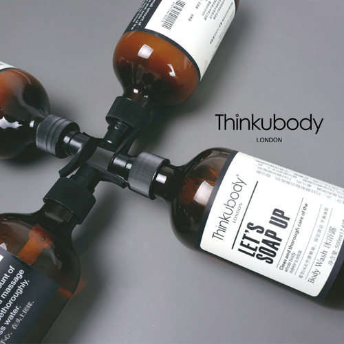 500ml UK THINKUBODY Hibiscus Hotel Inn Household Shampoo, Shower Gel, Body Lotion, Hair Care