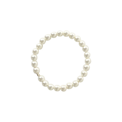 Extraordinary and thoughtful design, simple and slim small pearls, American 14k gold injected Shijia pearl ring for women, European and American fashion