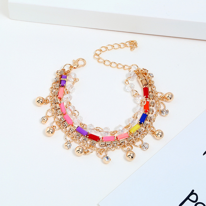 Alloy Fashion Geometric bracelet(Color KC gold)Fashion Jewelry NHKQ2450-Color-KC-gold