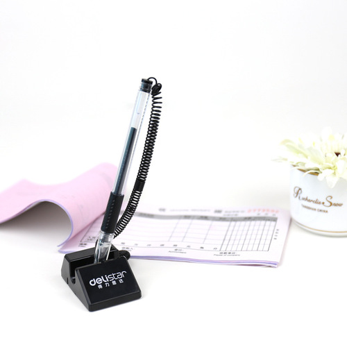 Deli/Deli 6791 Desk Pen Customer Desk Pen Bank Telephone Pen Signature Pen 0.5mm