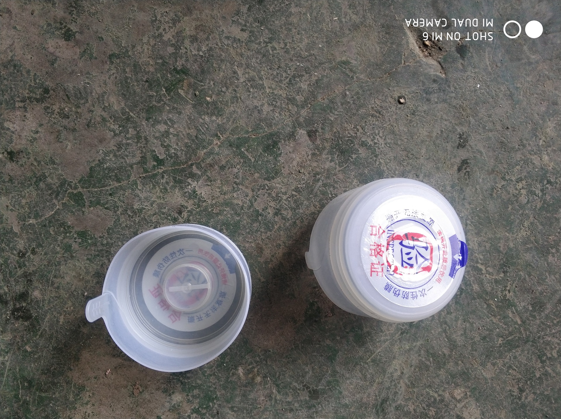 纯净水桶专用配盖（一次性白色贴合格证）纯净水桶专用桶盖