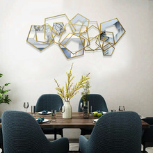 欧式金属墙饰太阳镜子壁挂客厅餐厅玄关墙面装饰创意铁艺壁饰