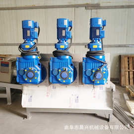 叠螺式污泥脱水机图片 油田含油污泥压滤机污泥脱水机 叠螺机视频