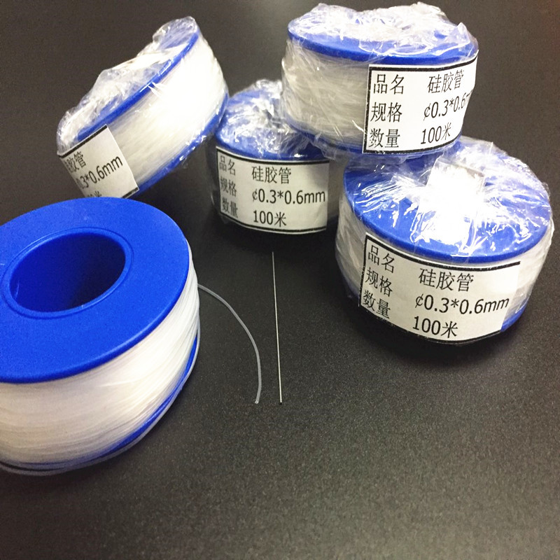 供应小孔径硅胶管 电子线硅胶套管 毛细硅胶管 铂金硫化硅胶套管