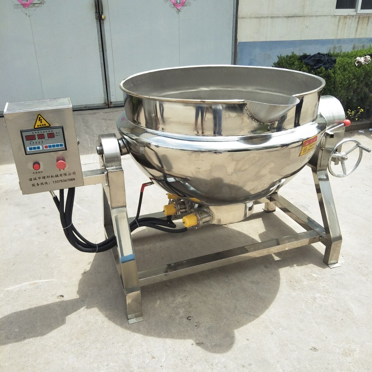 牛肉卤煮锅夹层锅 燃气加热电加热煮肉锅熬汤锅 大小型号齐全