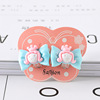 Children's earrings, jewelry for princess, ear clips, wholesale, Korean style