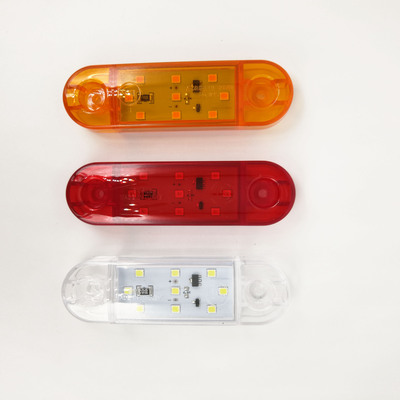 厂家直供货车边灯卡车信号灯挂车led边灯10-24V边灯防水外贸爆款|ms