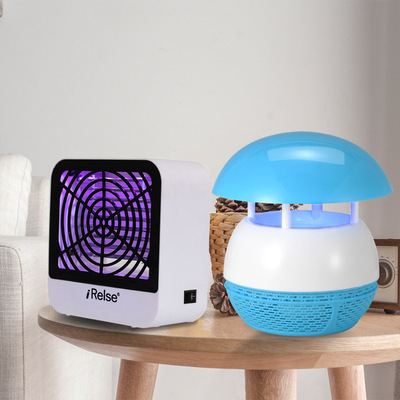 家用室内led灭蚊灯 光触媒婴儿静音电击捕蚊诱蚊器 电子防蚊神器